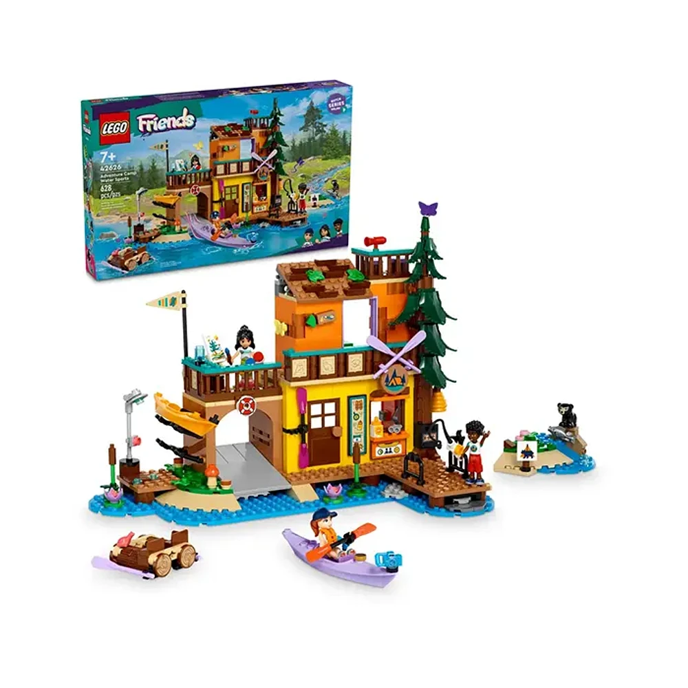 LEGO Friends Adventure Camp Water Sports – 628 Pieces