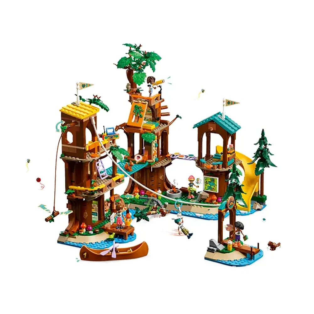 LEGO Friends Adventure Camp Tree House – 1128 Pieces