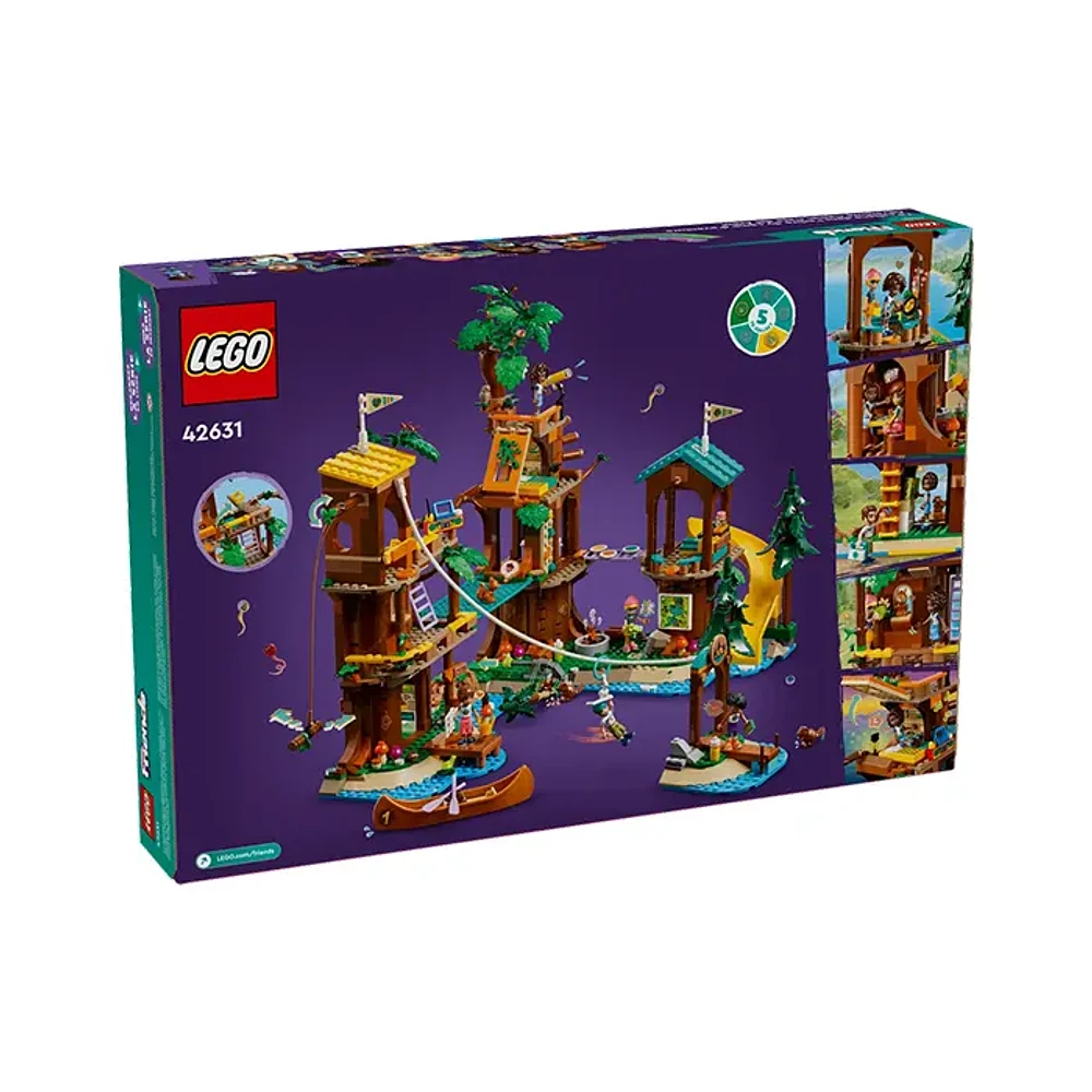 LEGO Friends Adventure Camp Tree House – 1128 Pieces