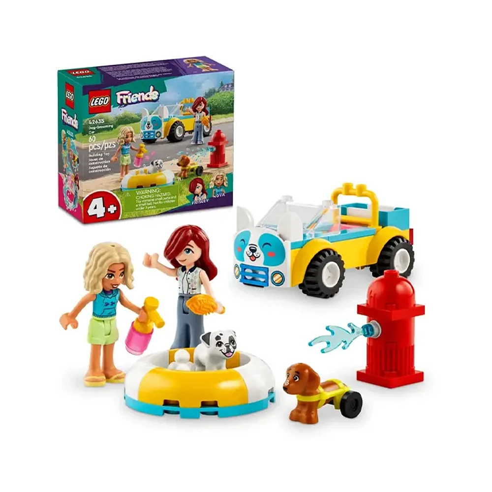 LEGO Friends Dog Grooming Car – 60 Pieces