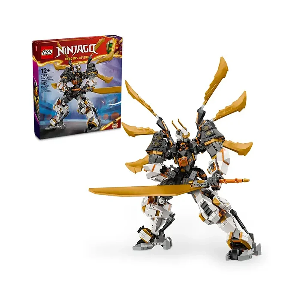 LEGO Ninjago Cole s Titan Dragon Mech – 1055 Pieces