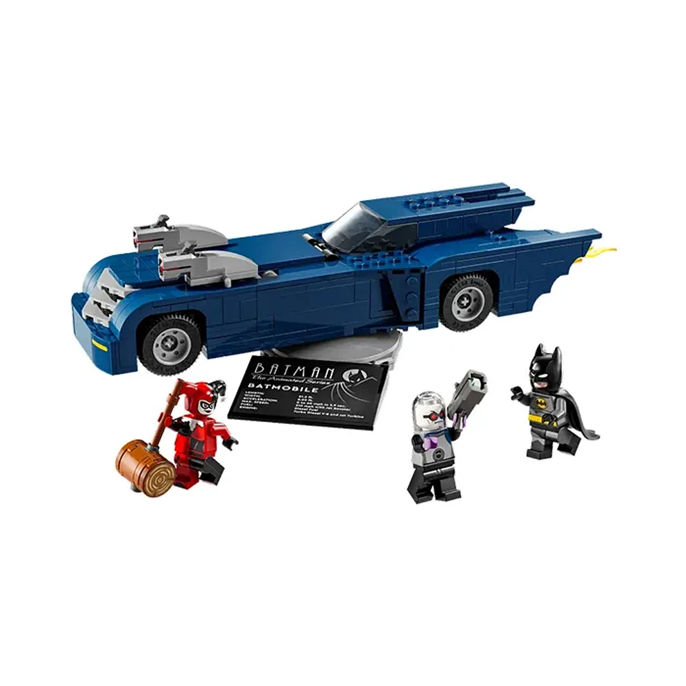 LEGO DC Batman with the Batmobile vs. Harley Quinn and Mr. Freeze – 435 Pieces