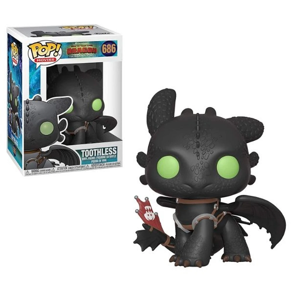 Pop Movies How to Train Your Dragon 3 – Toothless Vinyl Figure