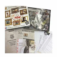 University Games Murder Mystery Party Case File The Art Of Murder Jigsaw Puzzle