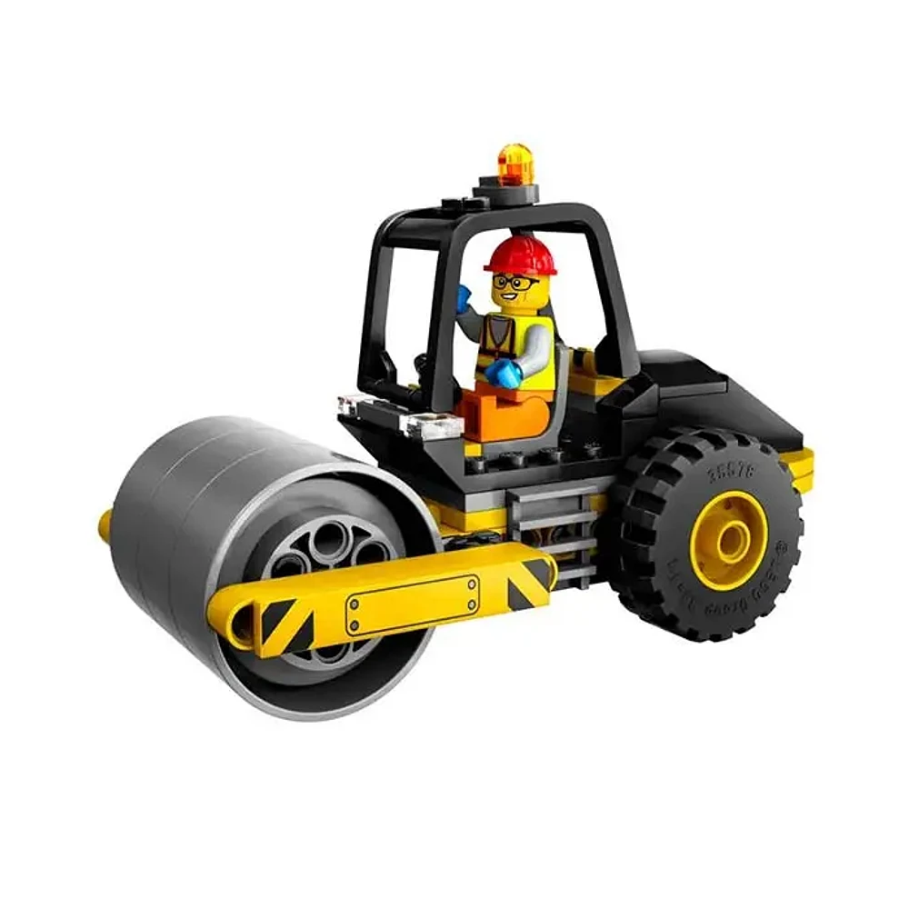 LEGO City Construction Steamroller Toy Set 78 Pieces