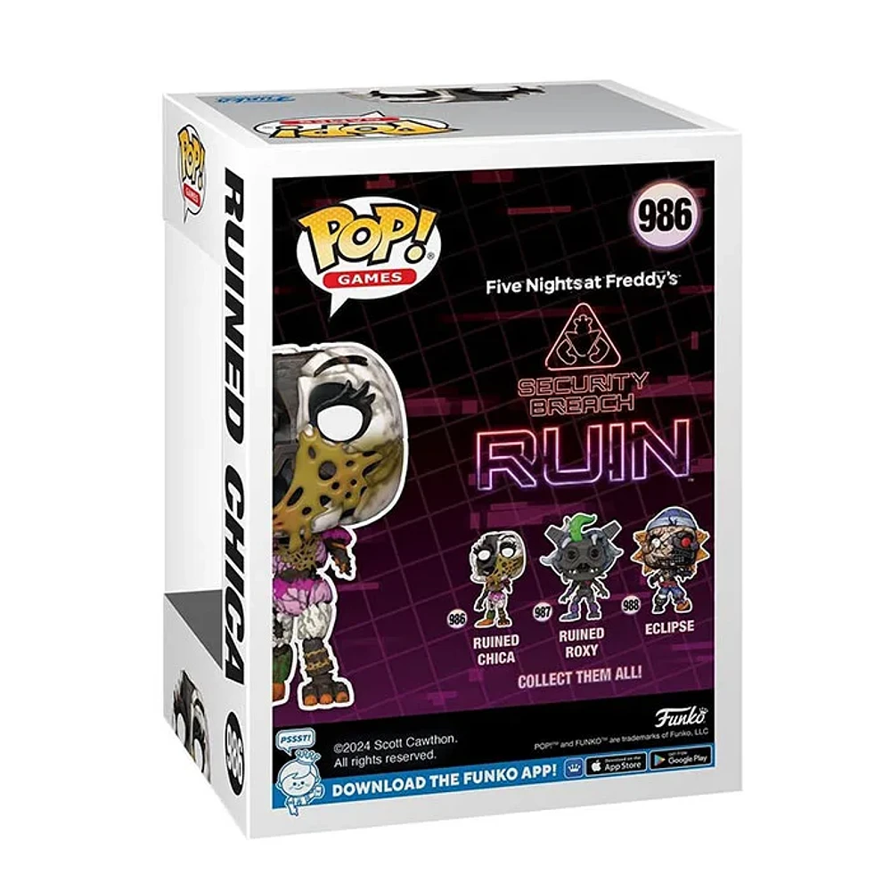 Funko Pop! Games Five Nights At Freddy’s Ruin Chica