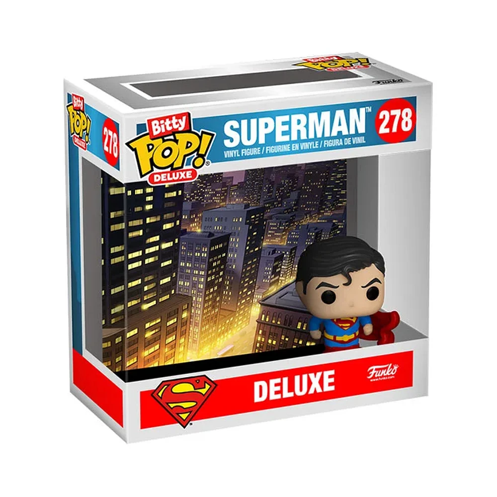 Funko Bitty Pop! Deluxe Superman Cityscape