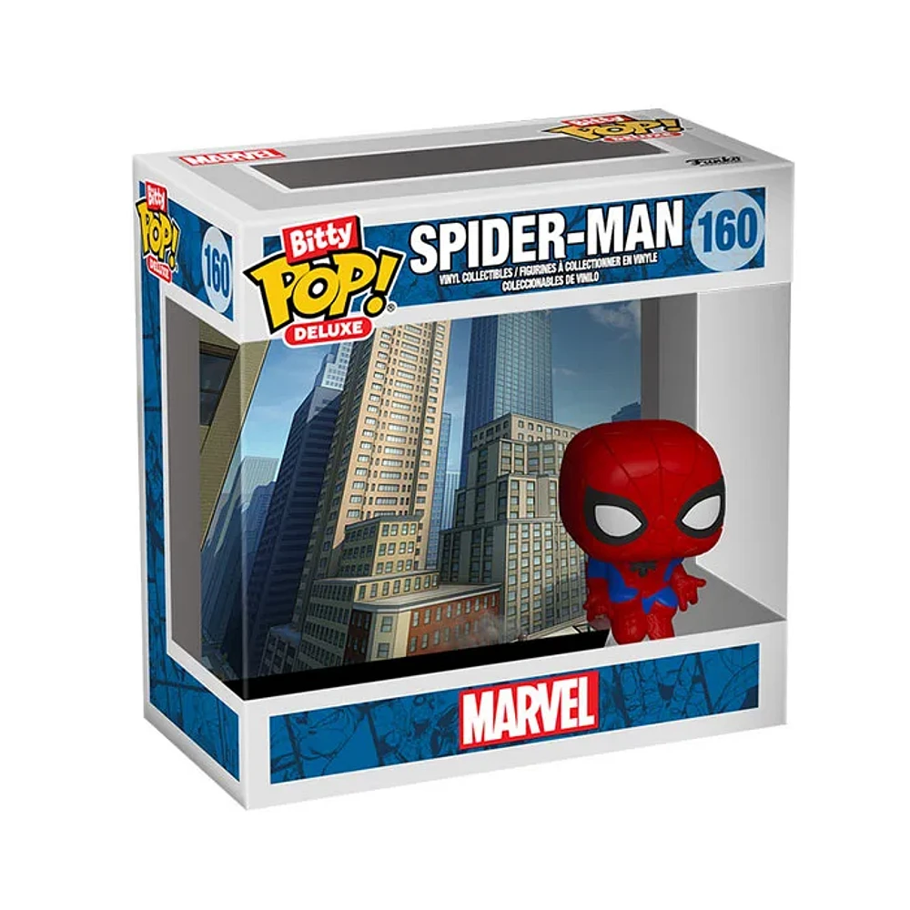 Funko Bitty Pop! Deluxe Spiderman Cityscape