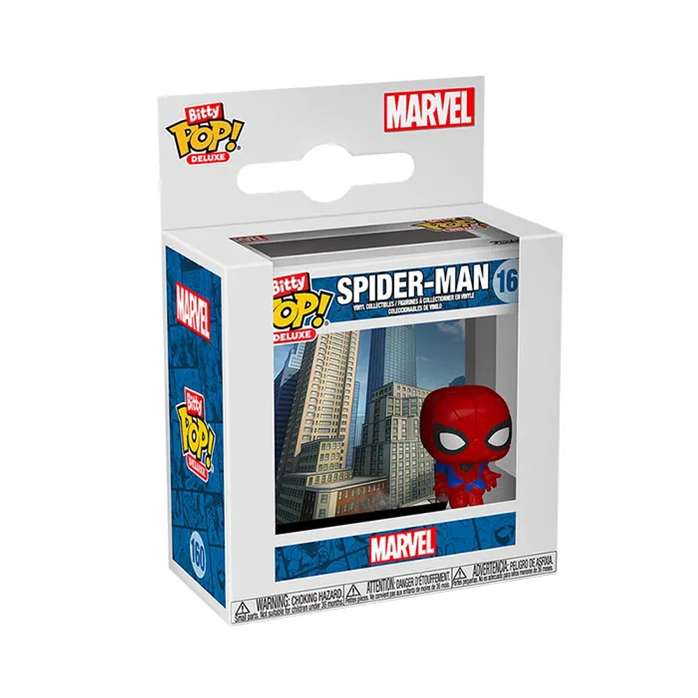 Funko Bitty Pop! Deluxe Spiderman Cityscape