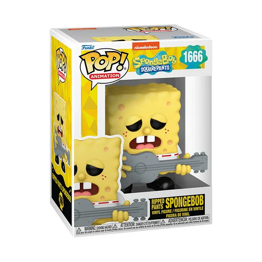 Funko Pop! TV Animation Spongebob Squarepants With Guitar 25th Anniversary