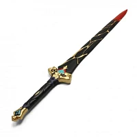 Sword Black Star Rail Foam Prop 39.5 Inch