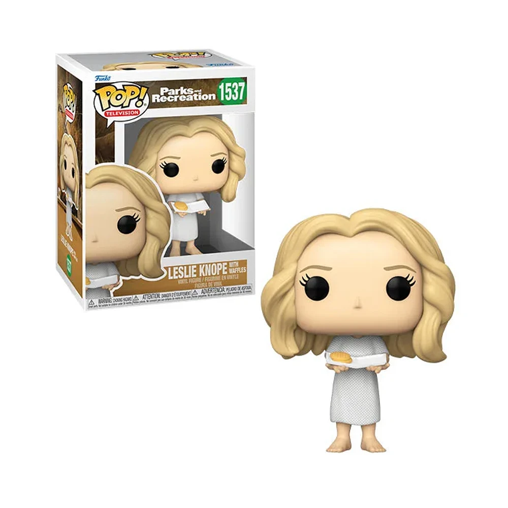 Funko Pop! TV Parks And Recreation Leslie Knope With Waffles