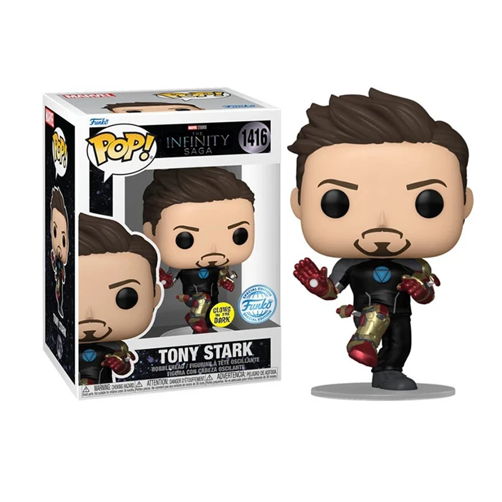 Funko Pop! Iron Man 3 Tony Stark Suit Up Glow In The Dark