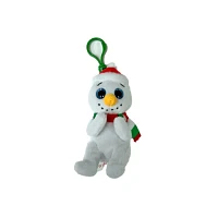 Ty Beanie Bellies Brrrnard Snowman Clip 5 Inch