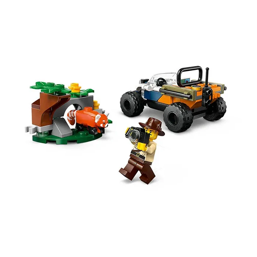 LEGO City Jungle Explorer ATV Red Panda Mission 92 Pieces