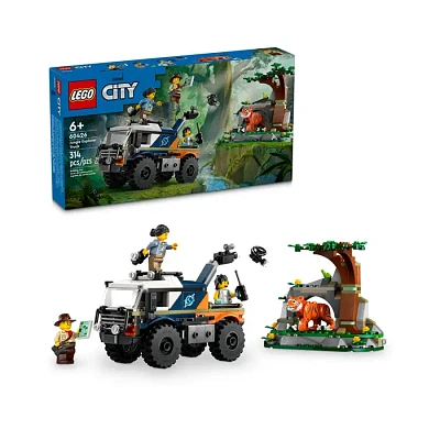 LEGO City Jungle Explorer Off-Road Truck – 314 Pieces