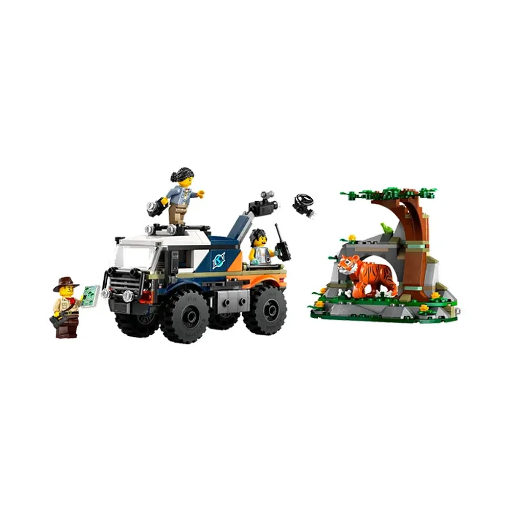 LEGO City Jungle Explorer Off-Road Truck – 314 Pieces