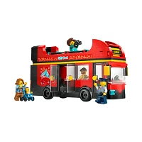 LEGO City Red Double-Decker Sightseeing Bus – 384 Pieces