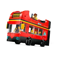 LEGO City Red Double-Decker Sightseeing Bus – 384 Pieces