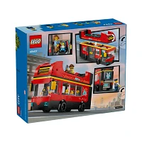 LEGO City Red Double-Decker Sightseeing Bus – 384 Pieces