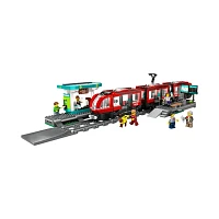 LEGO City Downtown Streetcar and Station – 811 Pieces