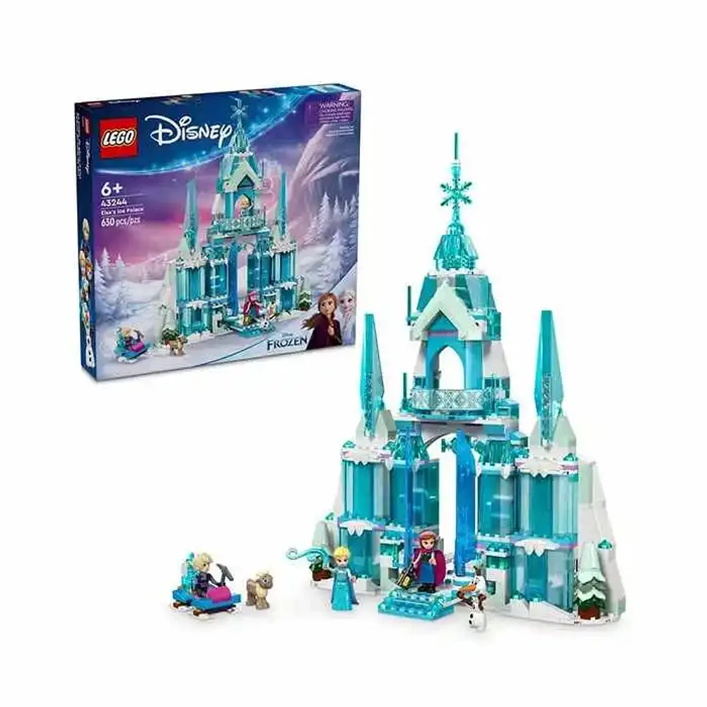 LEGO Disney Frozen Elsas Ice Palace Set 43244 Princess Toy 630 Pieces