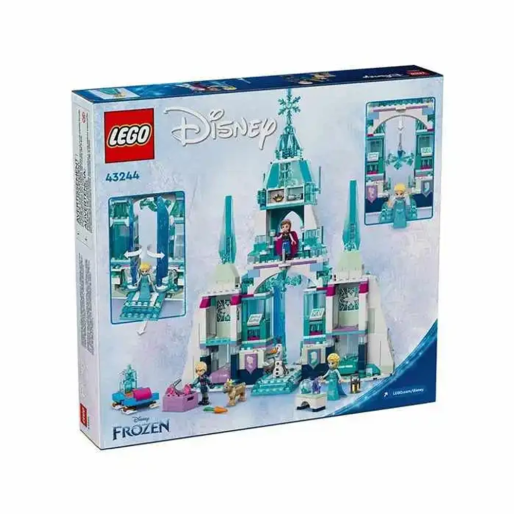 LEGO Disney Frozen Elsas Ice Palace Set 43244 Princess Toy 630 Pieces