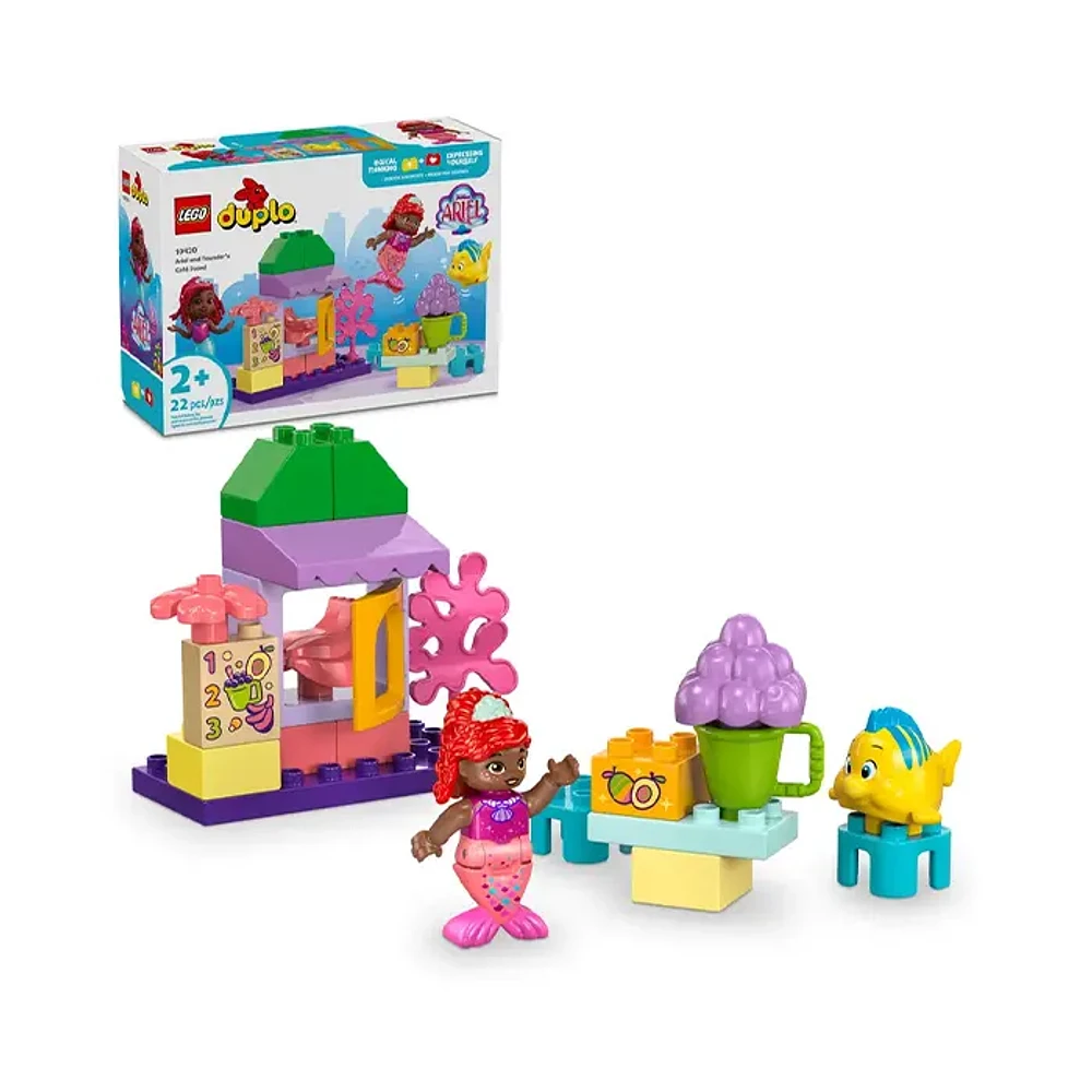 LEGO Duplo Ariel and Flounder s Cafe Stand – 22 Pieces