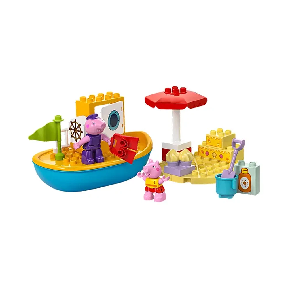 LEGO DUPLO Peppa Pig Boat Trip 23 Pieces