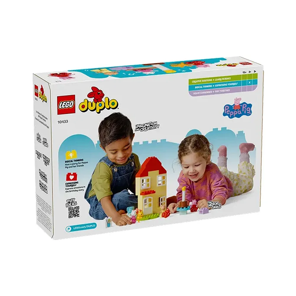 LEGO DUPLO Peppa Pig Birthday House 59 Pieces