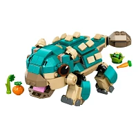 LEGO Jurassic World Baby Bampy Ankylosaurus Dinosaur Toy 358 Pieces