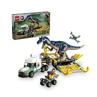 LEGO Jurassic World Dinosaur Missions Allosaurus Transport Truck Toy 588 Pieces