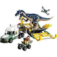 LEGO Jurassic World Dinosaur Missions Allosaurus Transport Truck Toy 588 Pieces