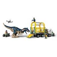 LEGO Jurassic World Dinosaur Missions Allosaurus Transport Truck Toy 588 Pieces