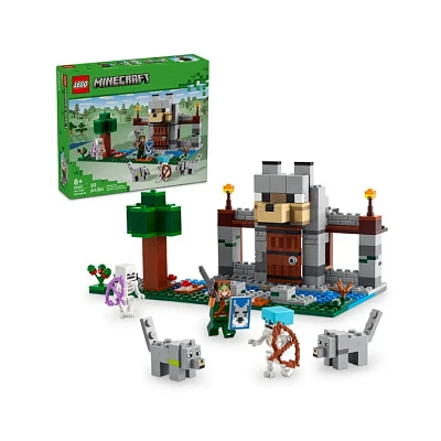 LEGO Minecraft The Wolf Stronghold Building Set 312 Pieces