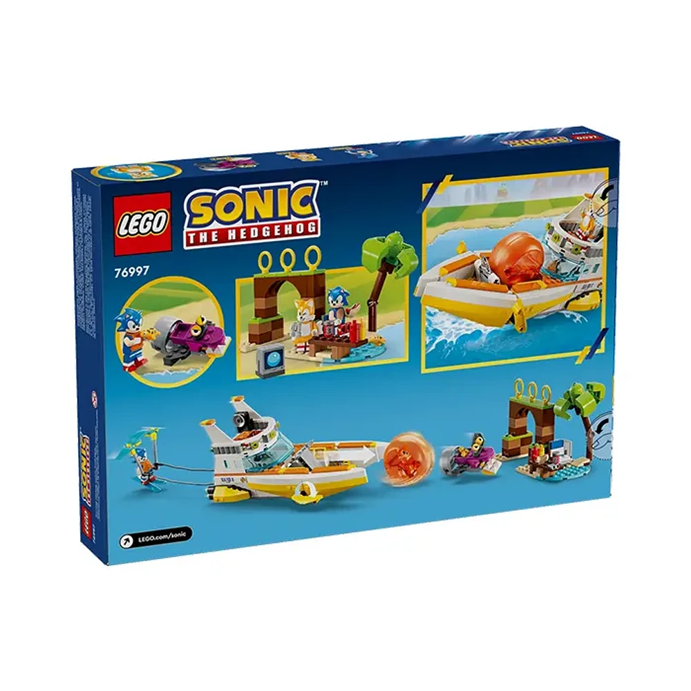 LEGO Sonic the Hedgehog Tails Adventure Boat – 393 Pieces