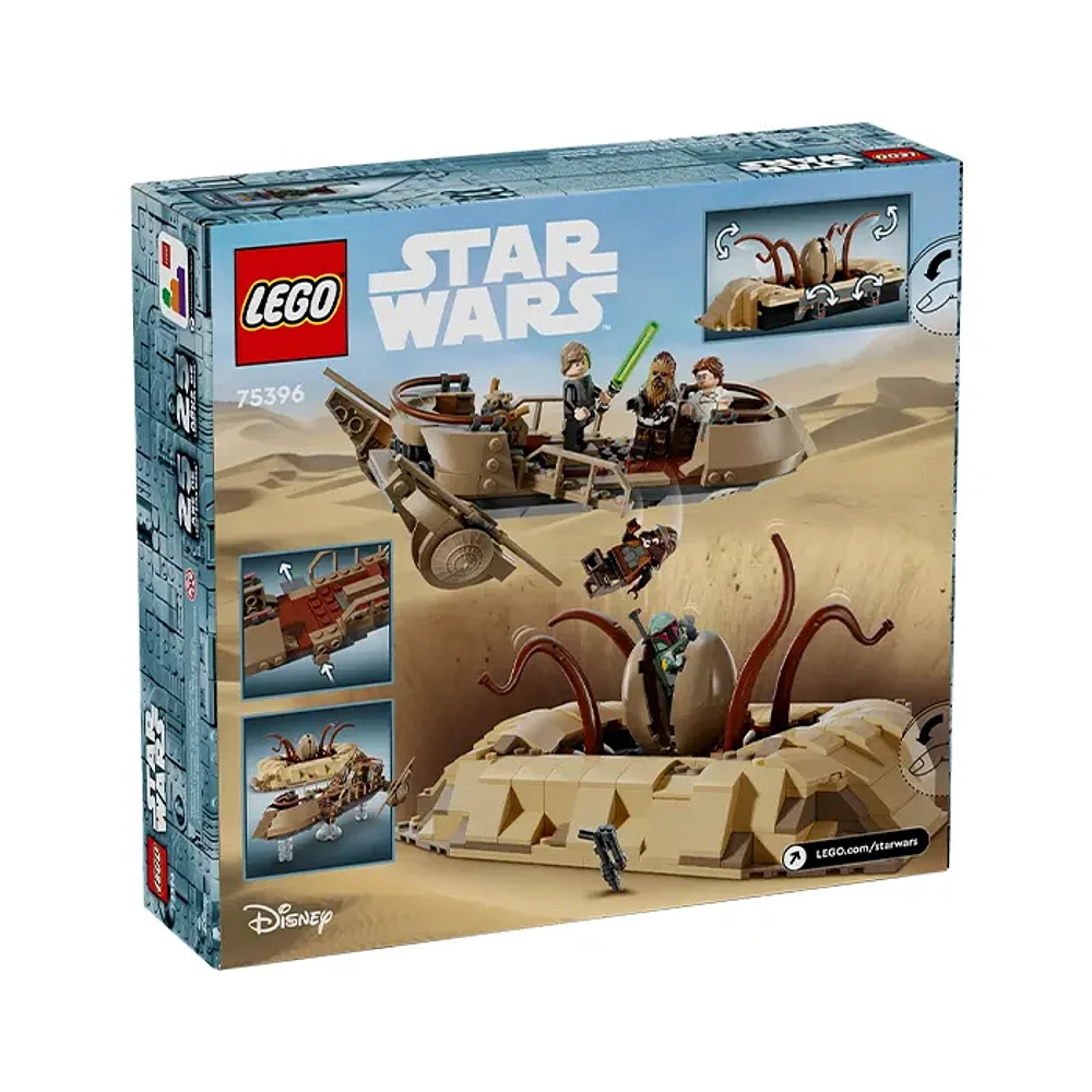 LEGO Star Wars Desert Skiff & Sarlacc Pit – 558 Pieces