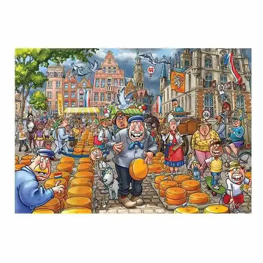 Wasgij Original 38 Market Meltdown Puzzle 1000 Pieces