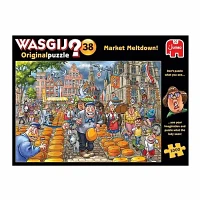 Wasgij Original 38 Market Meltdown Puzzle 1000 Pieces