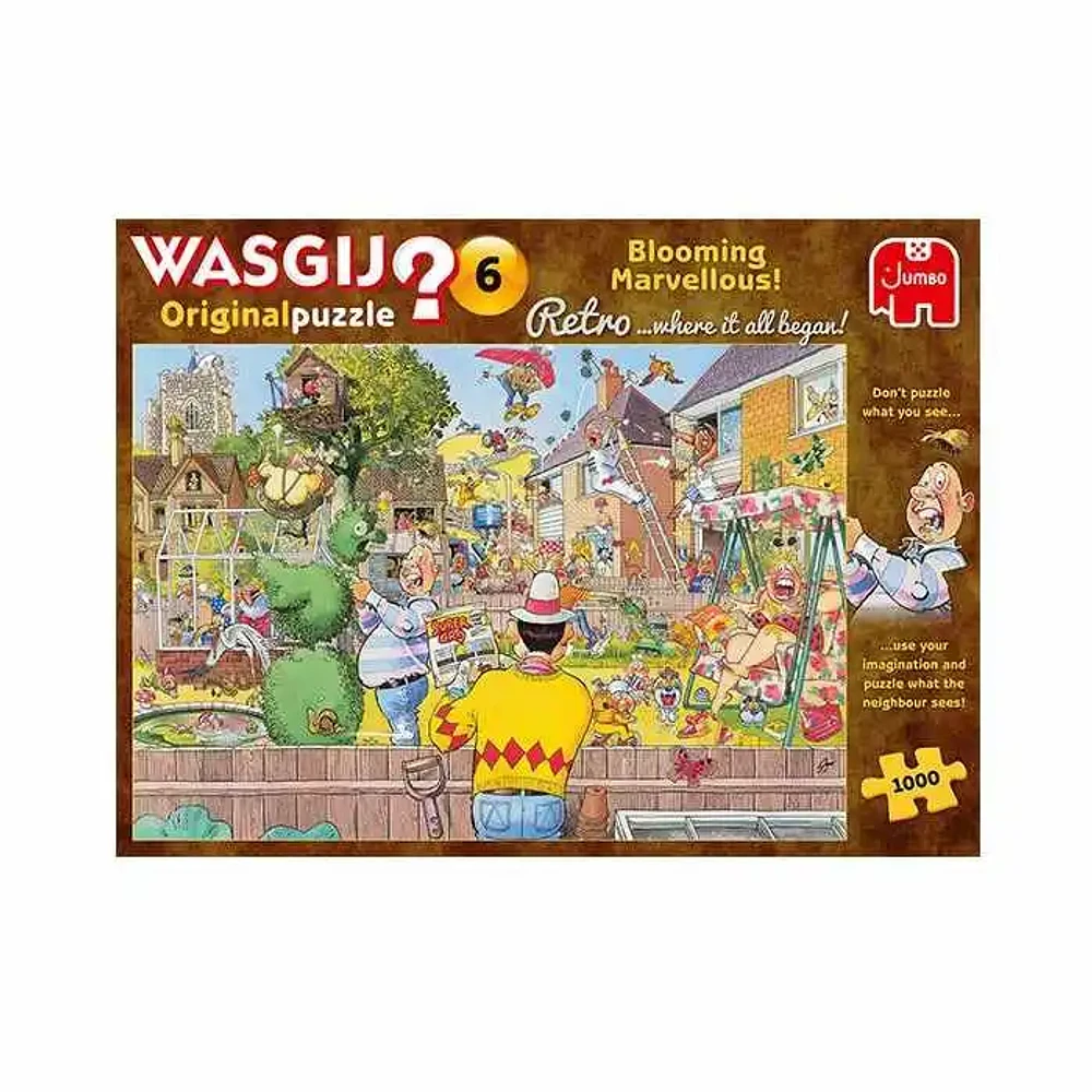 Wasgij Retro Original Blooming marvelous Puzzles 1000 Pieces