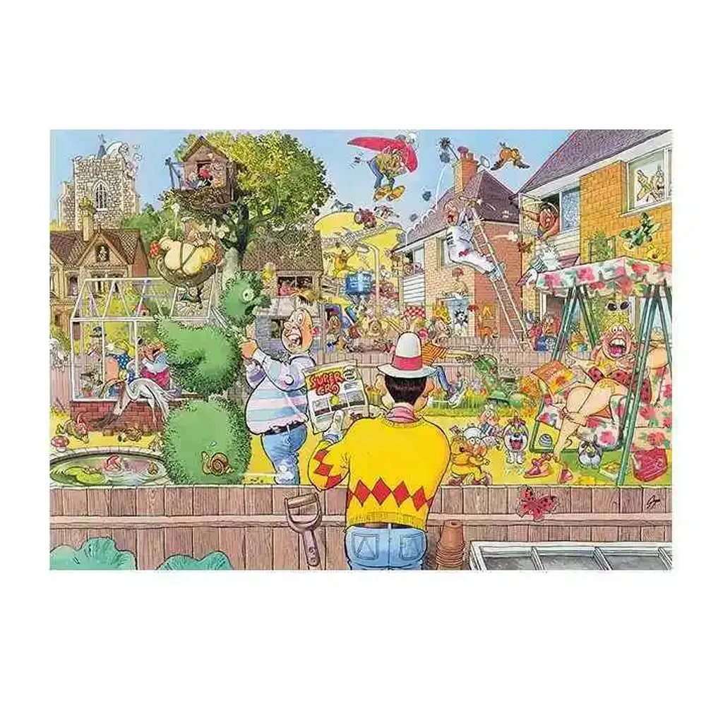 Wasgij Retro Original Blooming marvelous Puzzles 1000 Pieces