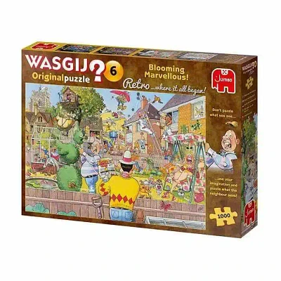 Wasgij Retro Original Blooming marvelous Puzzles 1000 Pieces