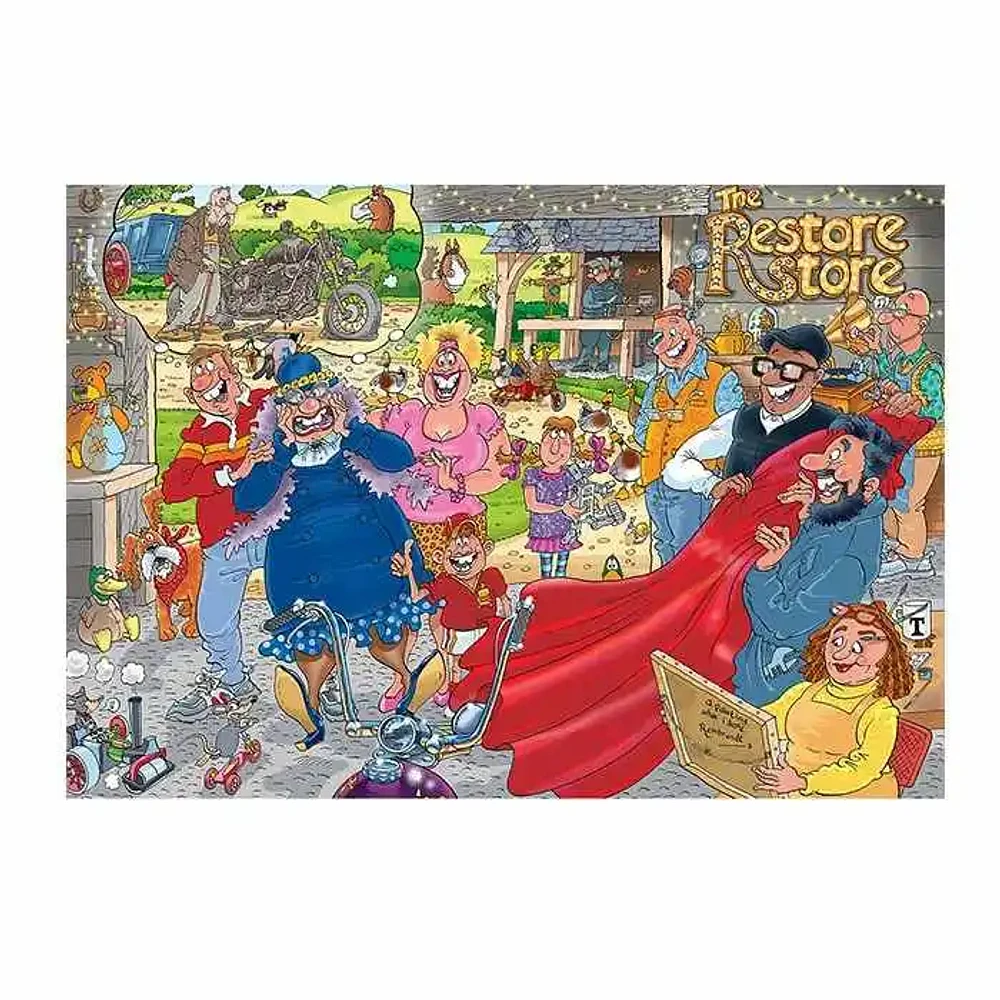 Jumbo Wasgij The Restore Store Original Puzzle 1000 Pieces