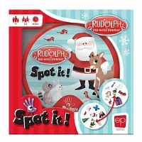 USAOPOLY Spot It Rudolph The Red Nosed Reindeer Card Game