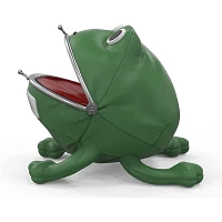 Abysee Naruto Shippuden Gama Chan Frog Coin Bank Green