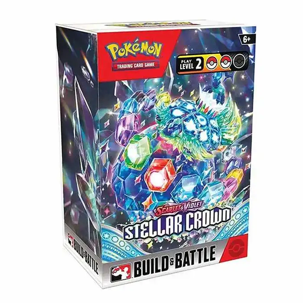 Pokemon TCG Scarlet & Violet 7 Stellar Crown Build And Battle Box