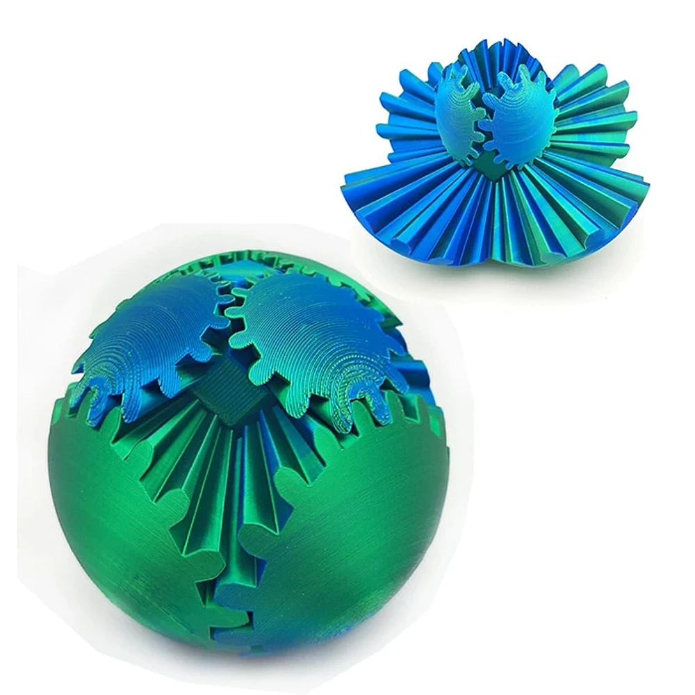 3D Printed Gear Puzzle Ball Fidget Assorted