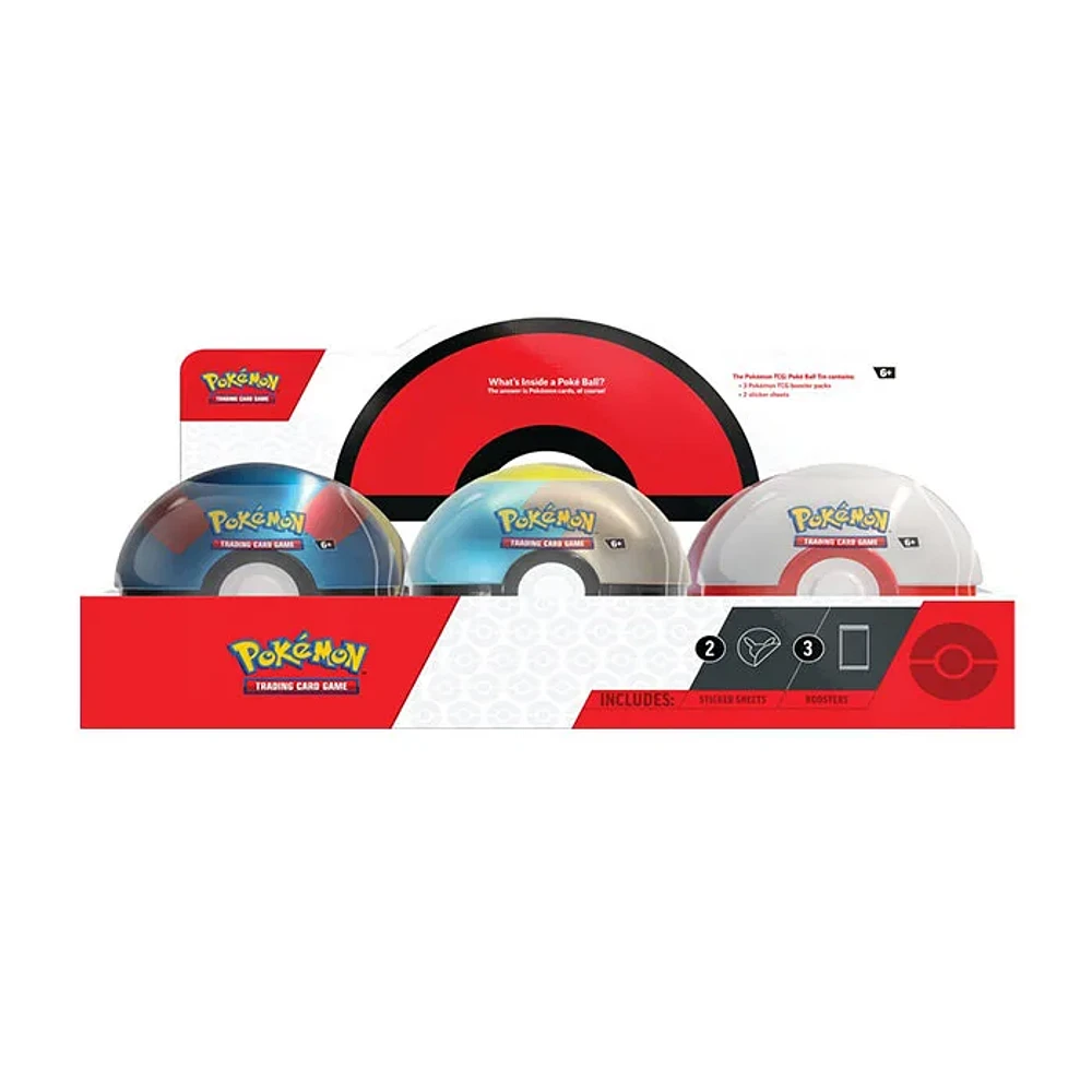 Pokemon TCG Poke Ball Tin 2024