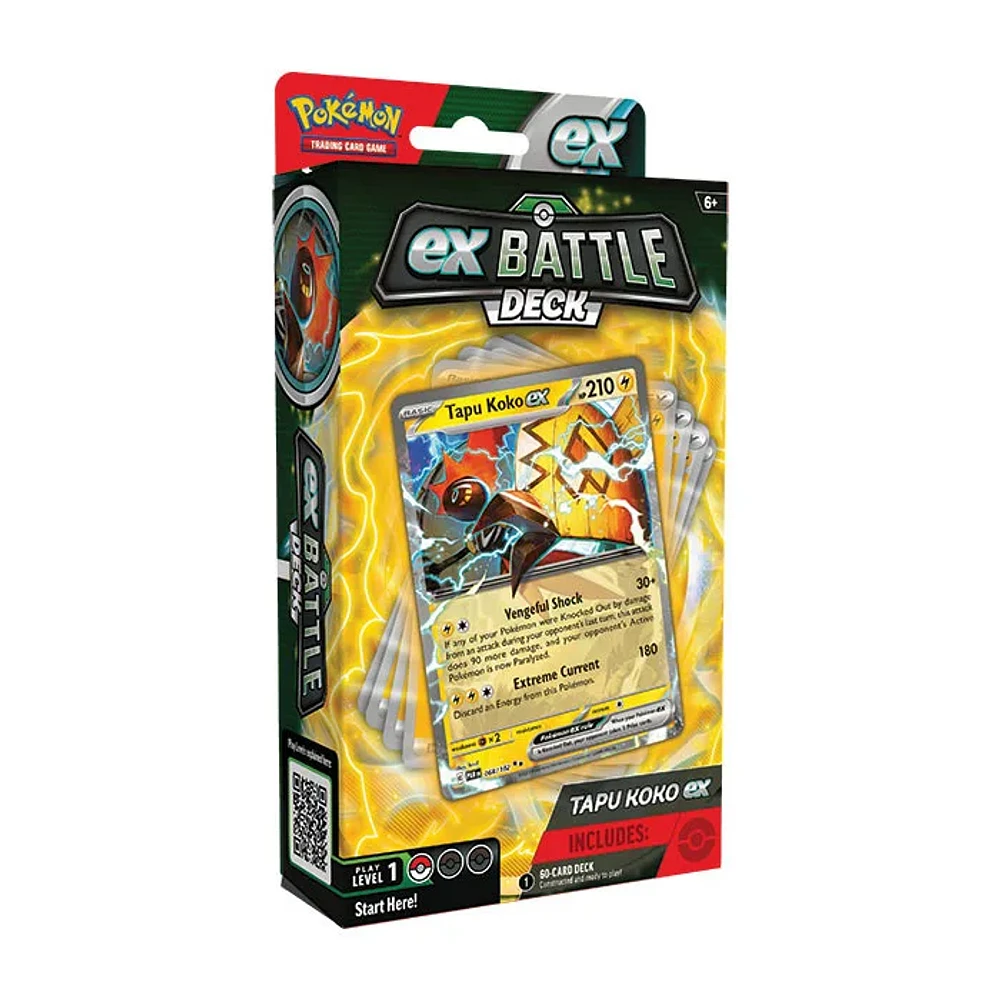 Pokemon TCG Tapu Koko EX Battle Deck