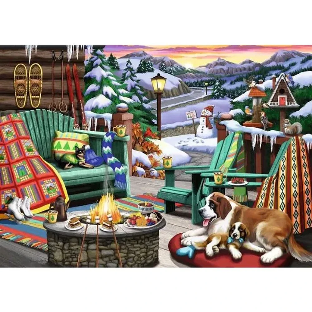 Ravensburger Apres All Day 500 Large Pieces Jigsaw Puzzle